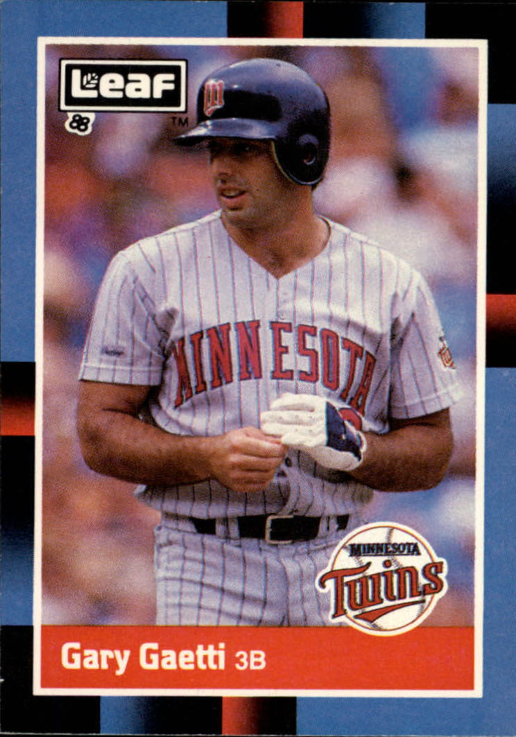 1988 Leaf/Donruss Baseball Cards       200     Gary Gaetti